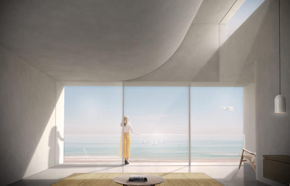Dune House interior