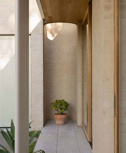 Oval house exterior 7
